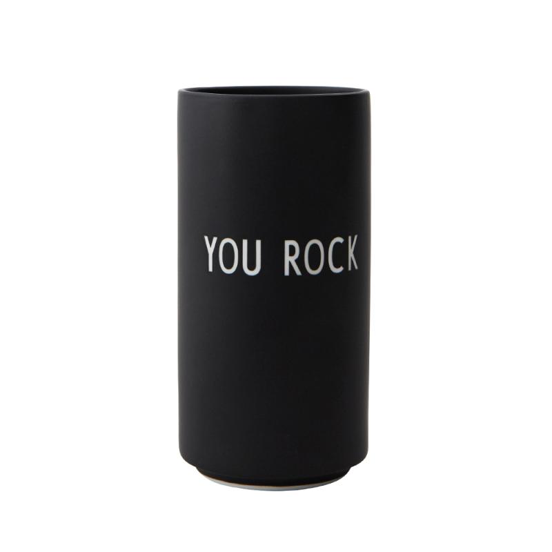 Favourite Vase, You Rock, Black