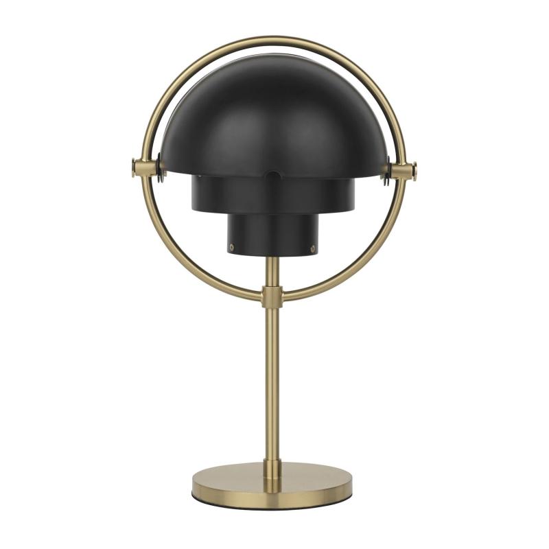 Multi-Lite Portable Table Lamp, Brass Base