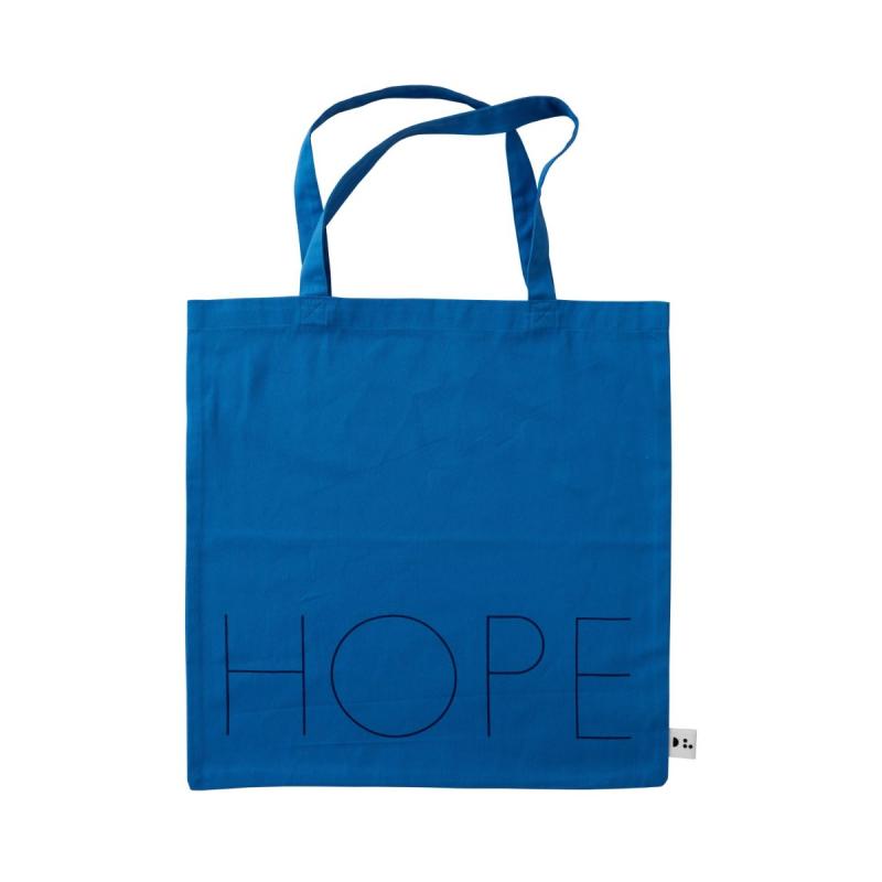 DL Tote Bag, Hope, Cobalt Blue