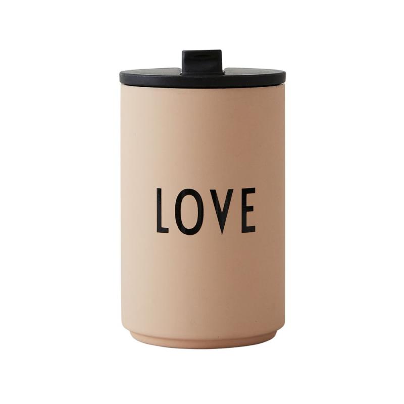 Thermo/Insulated Cup, Love, Nude