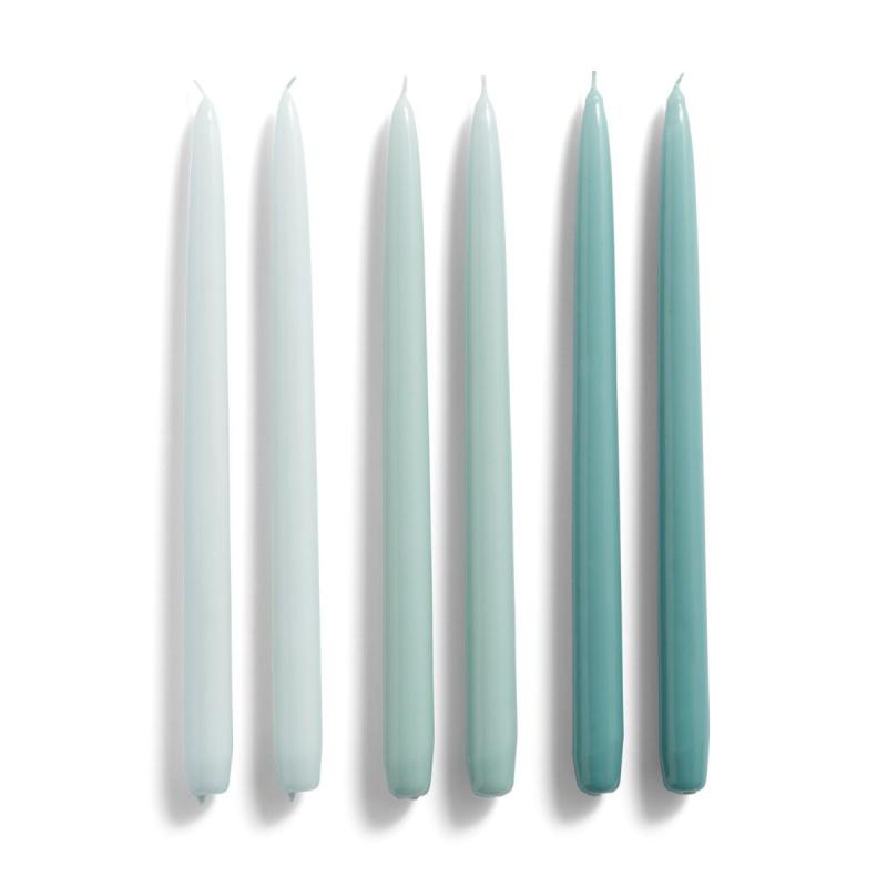 Candle, Conical, Set of 6