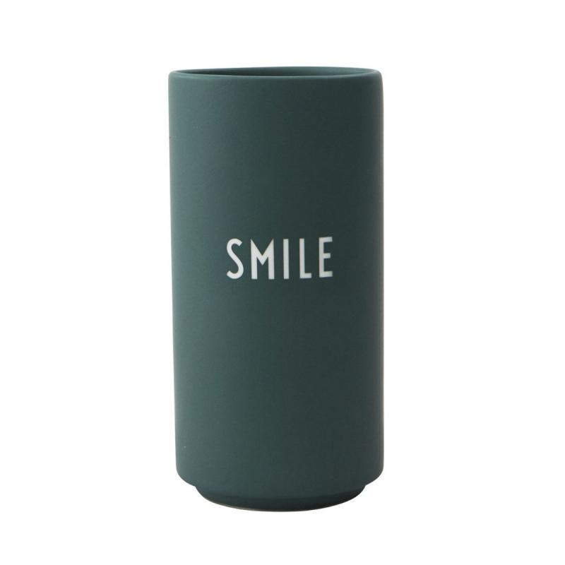 Favourite Vase, Smile, Dark Green