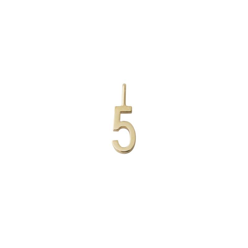 Lucky Numbers, 10 mm, Gold