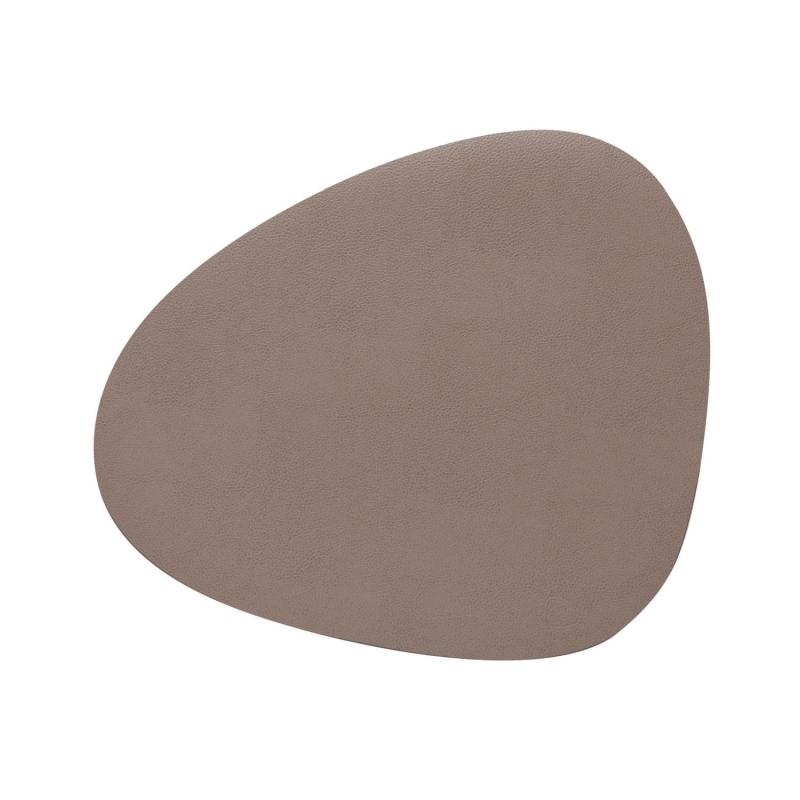 Curve Table Mat, L, Serene Leather