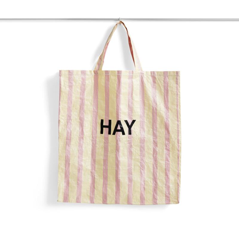 Candy Stripe Shopper Bag, XL