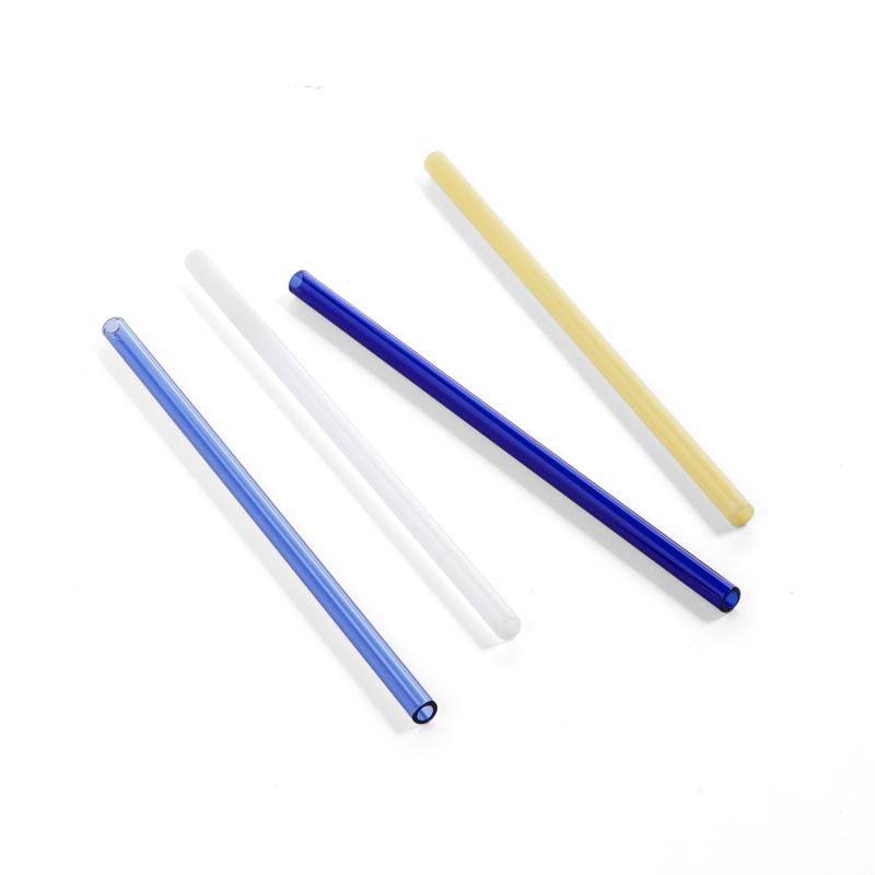 Sip Straight Straw, Opaque Mix, Set of 4