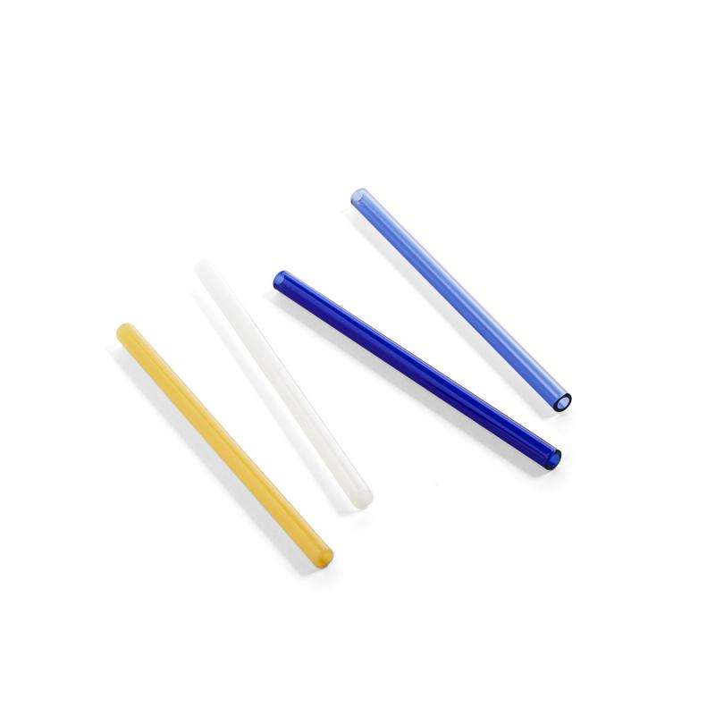 Sip Cocktail Straw, Opaque Mix, Set of 4