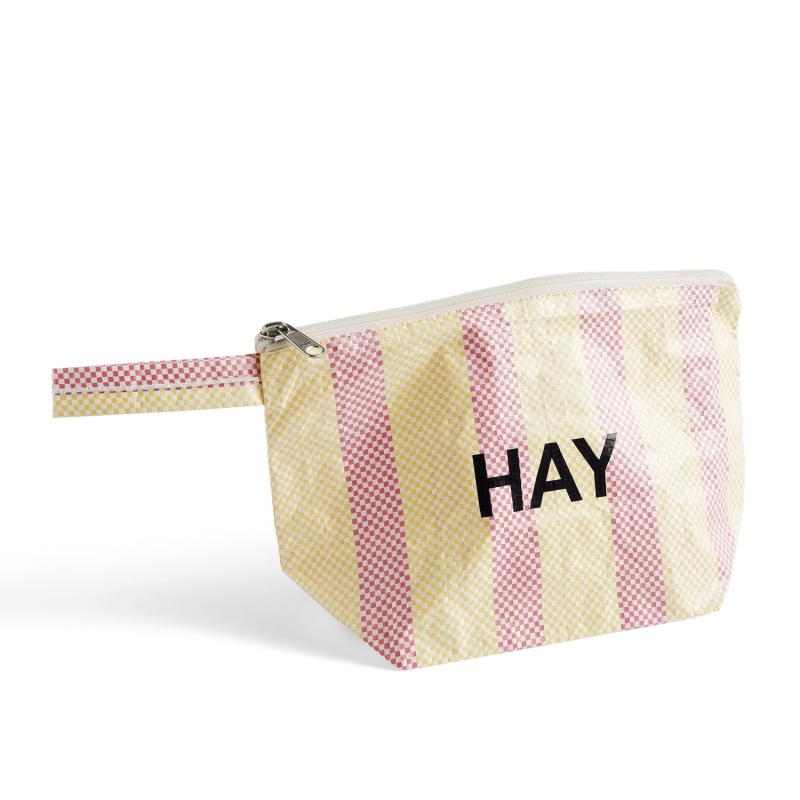 Candy Stripe Wash Bag, Small
