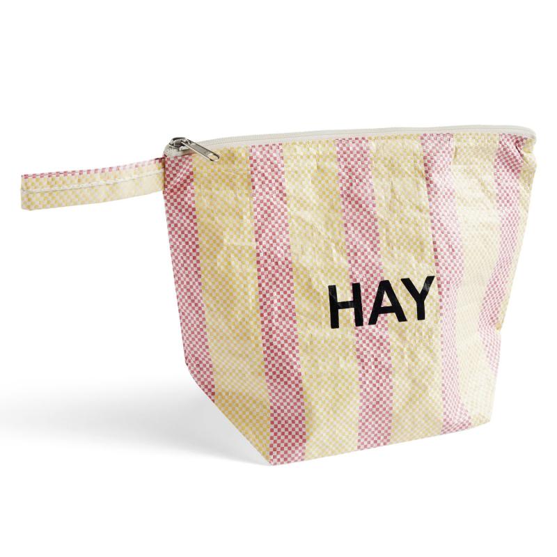 Candy Stripe Wash Bag, Medium