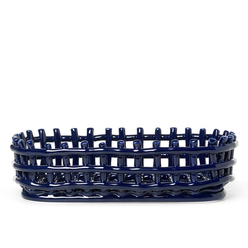Ceramic Basket, Oval