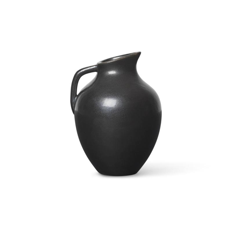 Ary Mini Vase, M, Charcoal