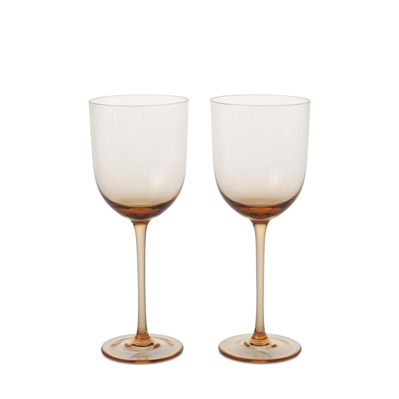 Host White Wine Glasses, Set of 2, Blush