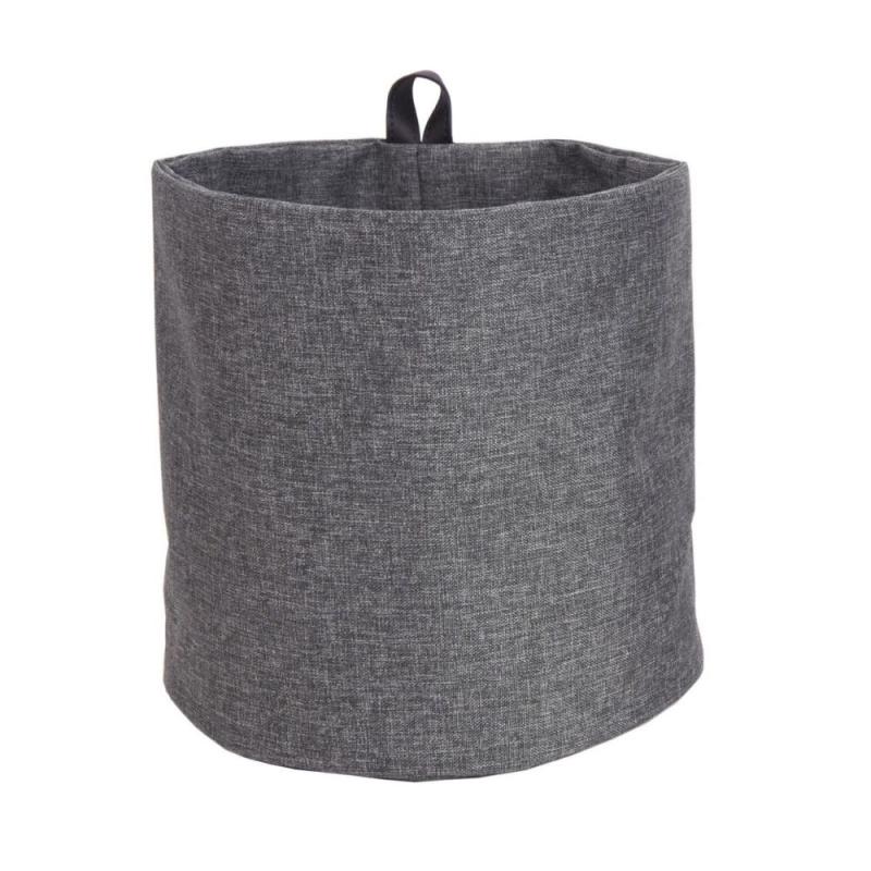 Hang Around Soft Storage Basket, Large, Grey