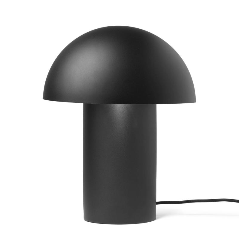 Leery Table Lamp, Black
