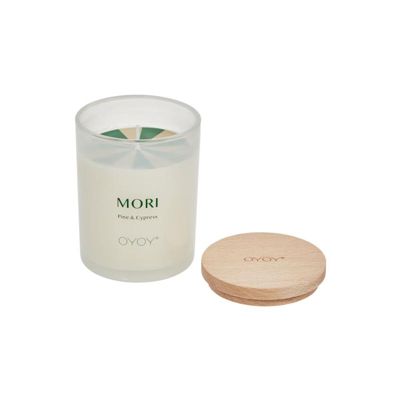 Scented Candle, Mori, Pine & Cypress