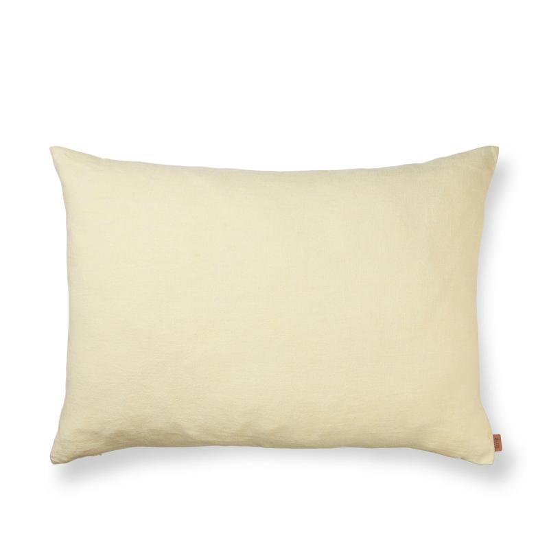 Heavy Linen Cushion, 80x60cm